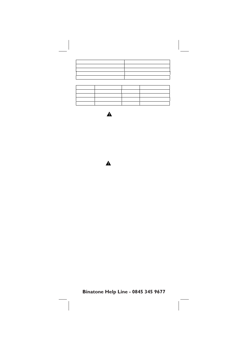 Binatone TERRAIN 650 User Manual | Page 9 / 11