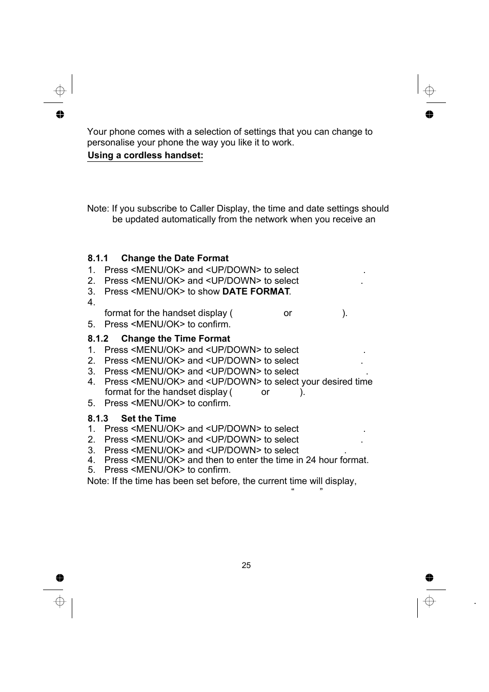 Binatone SPEAKEASY COMBO 2005 TRIPLE User Manual | Page 27 / 36