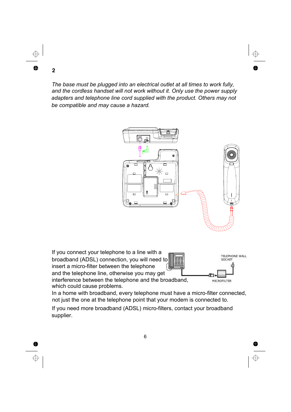 Binatone SPEAKEASY COMBO 2005 TRIPLE User Manual | Page 8 / 36