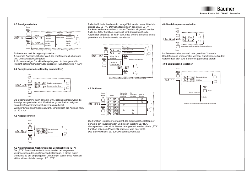 Baumer FVDK 10P66YS User Manual | Page 4 / 8