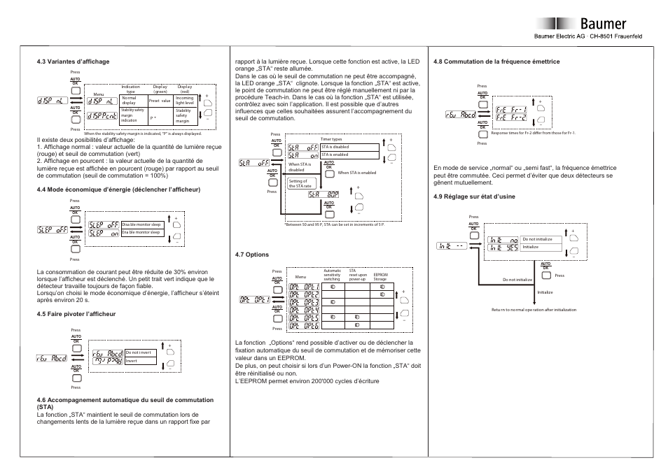 Baumer FVDK 10P66YS User Manual | Page 8 / 8