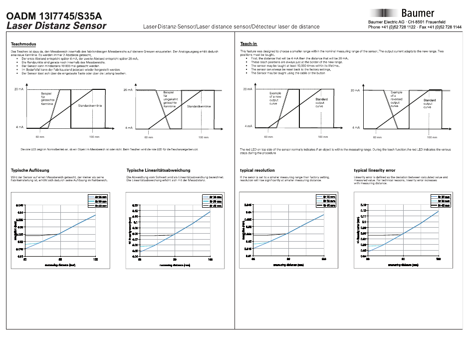 Baumer OADM 13I7745/S35A User Manual | Page 3 / 6