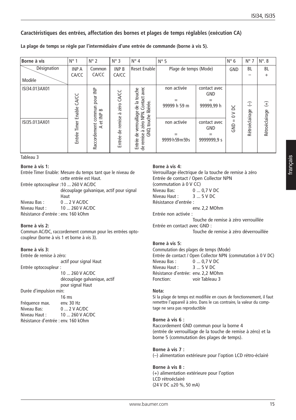 Baumer ISI35 User Manual | Page 15 / 20