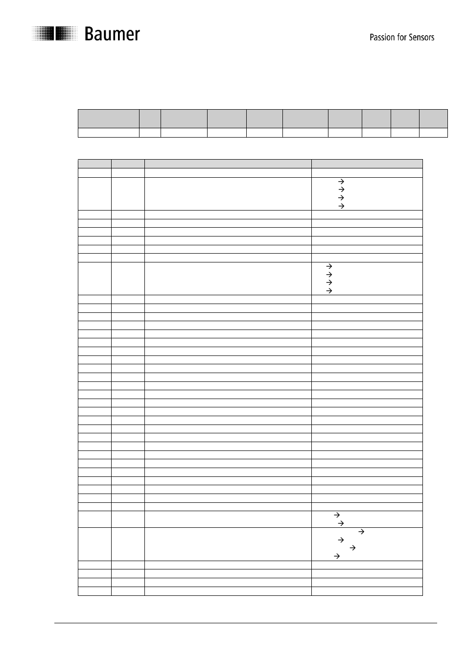 Baumer G0-GB-GXP5W/S/H-GXU5W/S User Manual | Page 26 / 48
