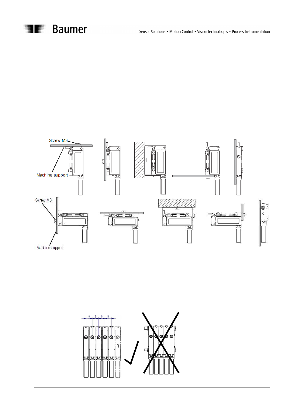1general information, 2installation | Baumer BA Series09 US RS232 User Manual | Page 2 / 11
