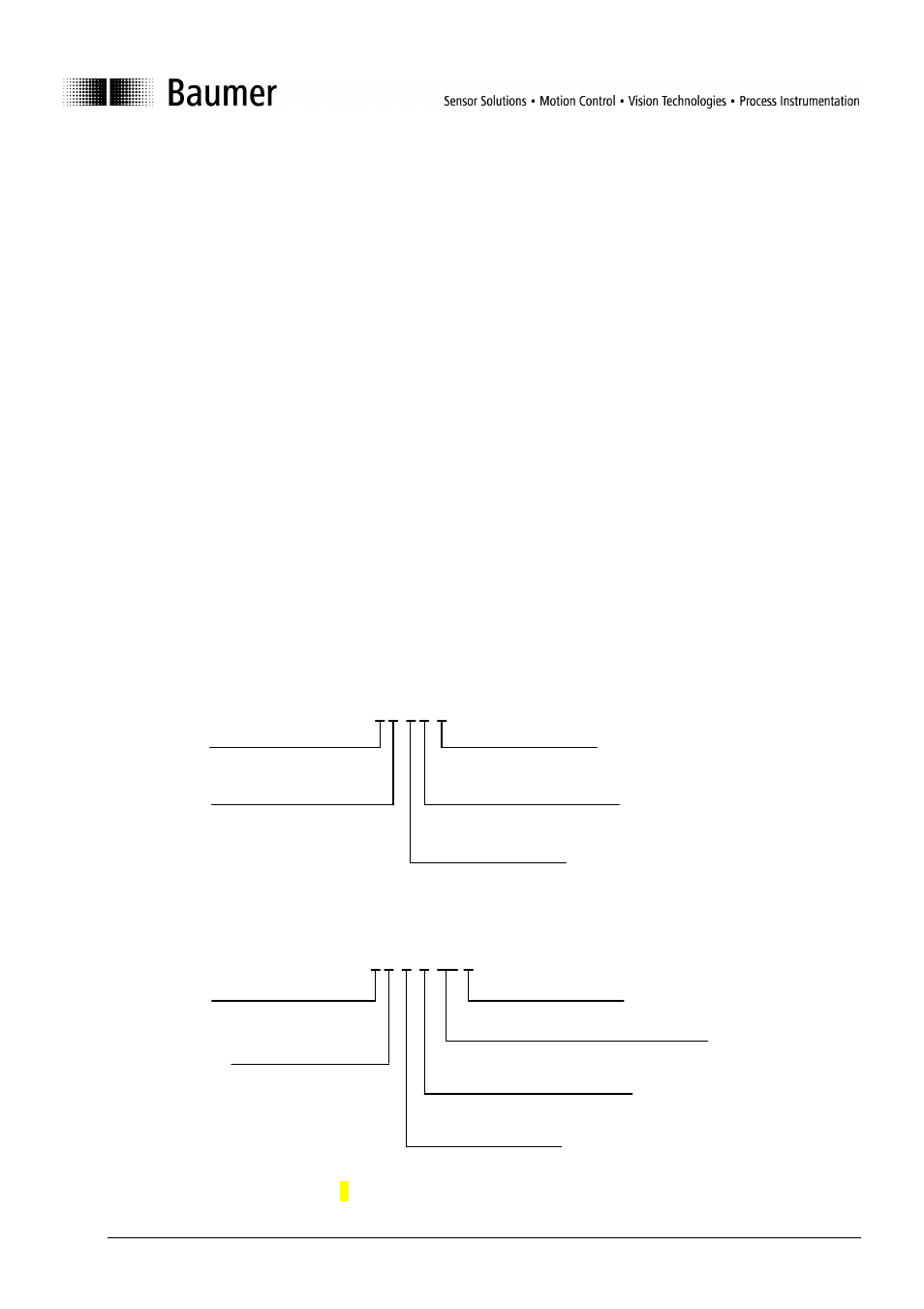 0ab47, 3the rs-232 interface, 2 structure of commands | Baumer BA Series09 US RS232 User Manual | Page 4 / 11