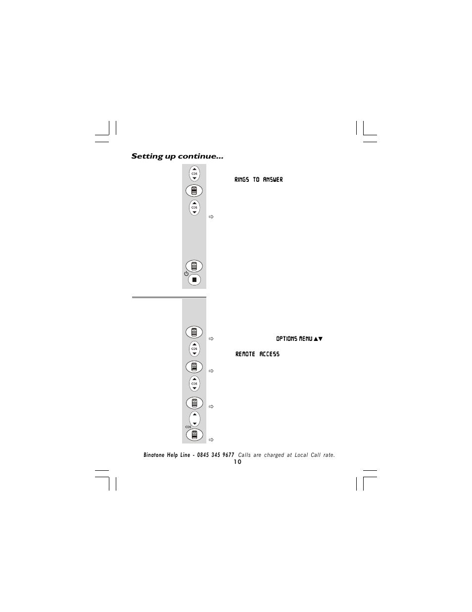 Binatone 710 User Manual | Page 10 / 32
