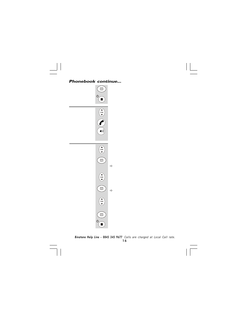 Binatone 710 User Manual | Page 16 / 32