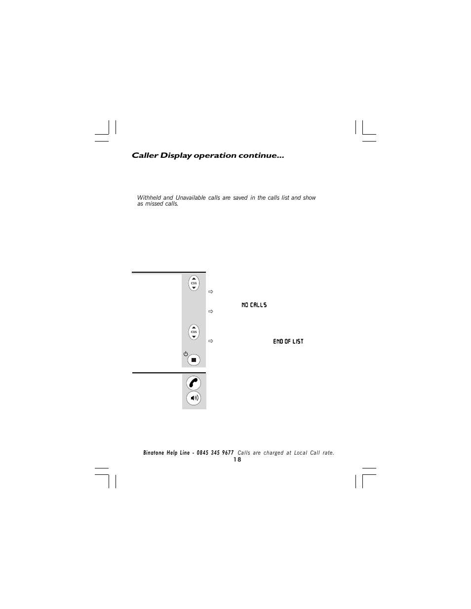 Binatone 710 User Manual | Page 18 / 32