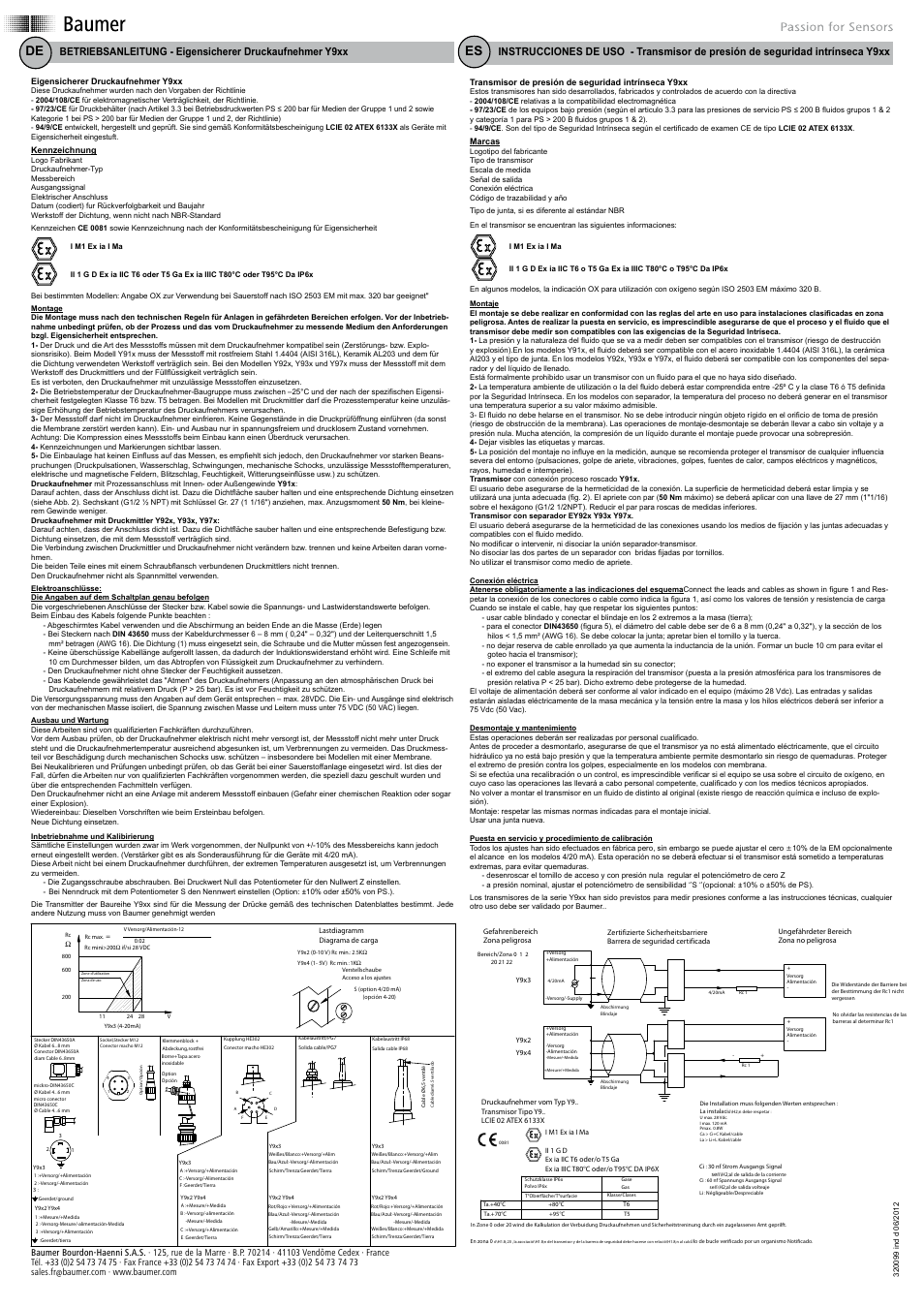 Baumer X9xx User Manual | Page 2 / 2