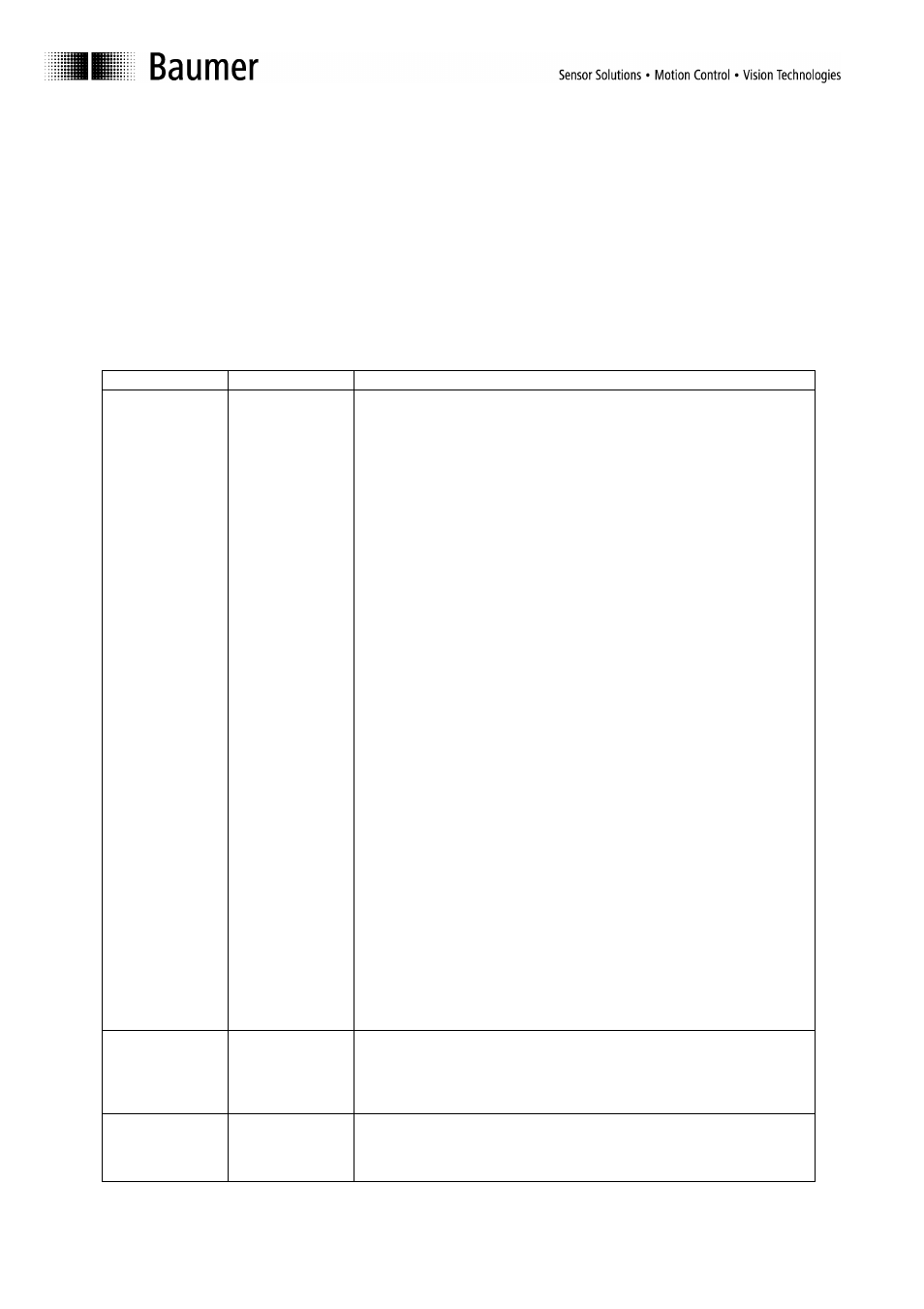 3 menus | Baumer BA Scatec10 15 User Manual | Page 26 / 44