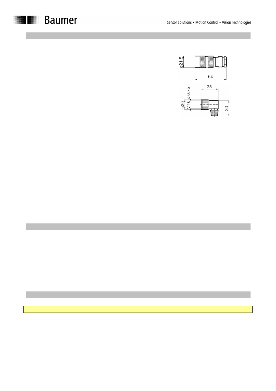 12 accessories, 13 maintenance, 14 troubleshooting | Baumer BA Scatec10 15 User Manual | Page 38 / 44