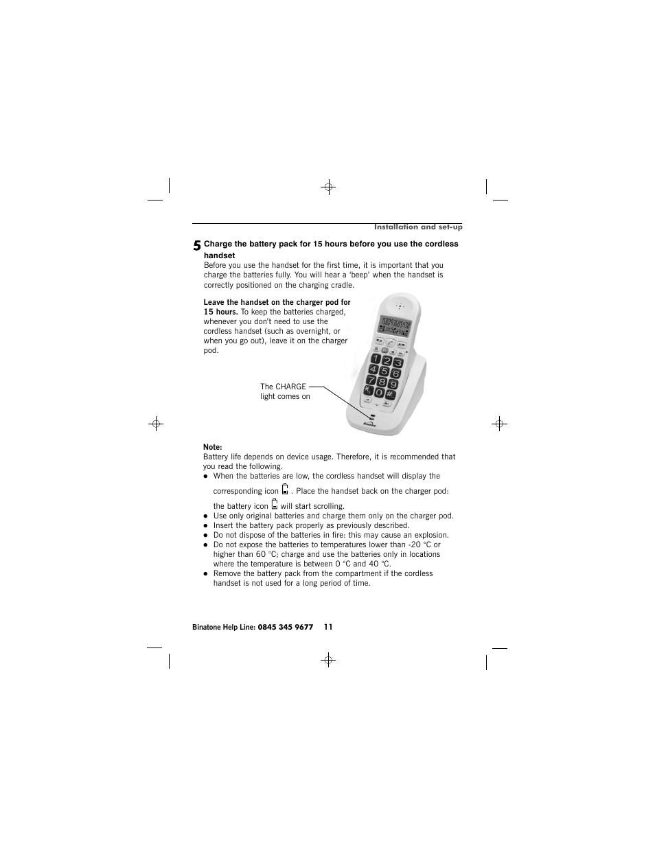 Binatone SC2050 User Manual | Page 12 / 39