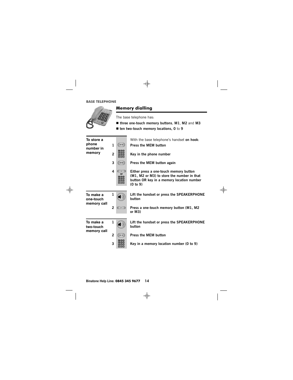 Binatone SC2050 User Manual | Page 15 / 39