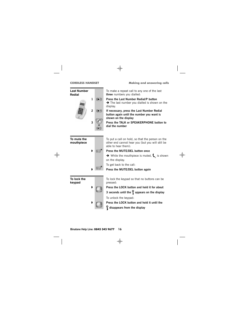 Binatone SC2050 User Manual | Page 17 / 39
