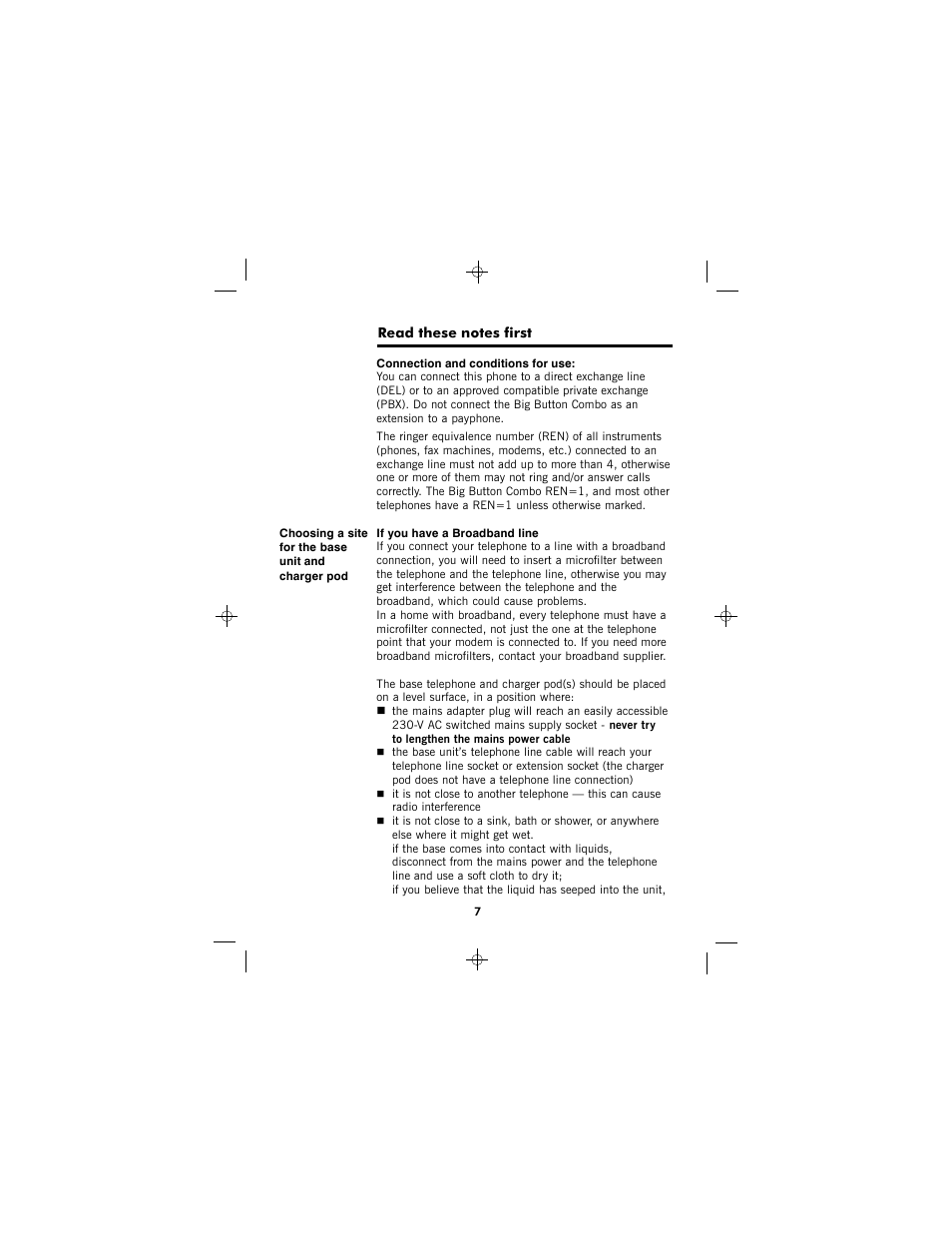 Binatone SC2050 User Manual | Page 8 / 39