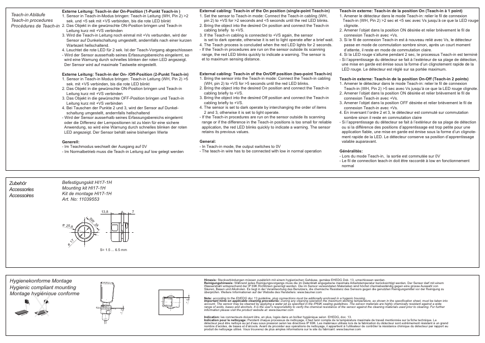 Baumer FHDH 14G6901/KS34A/IO User Manual | Page 2 / 2