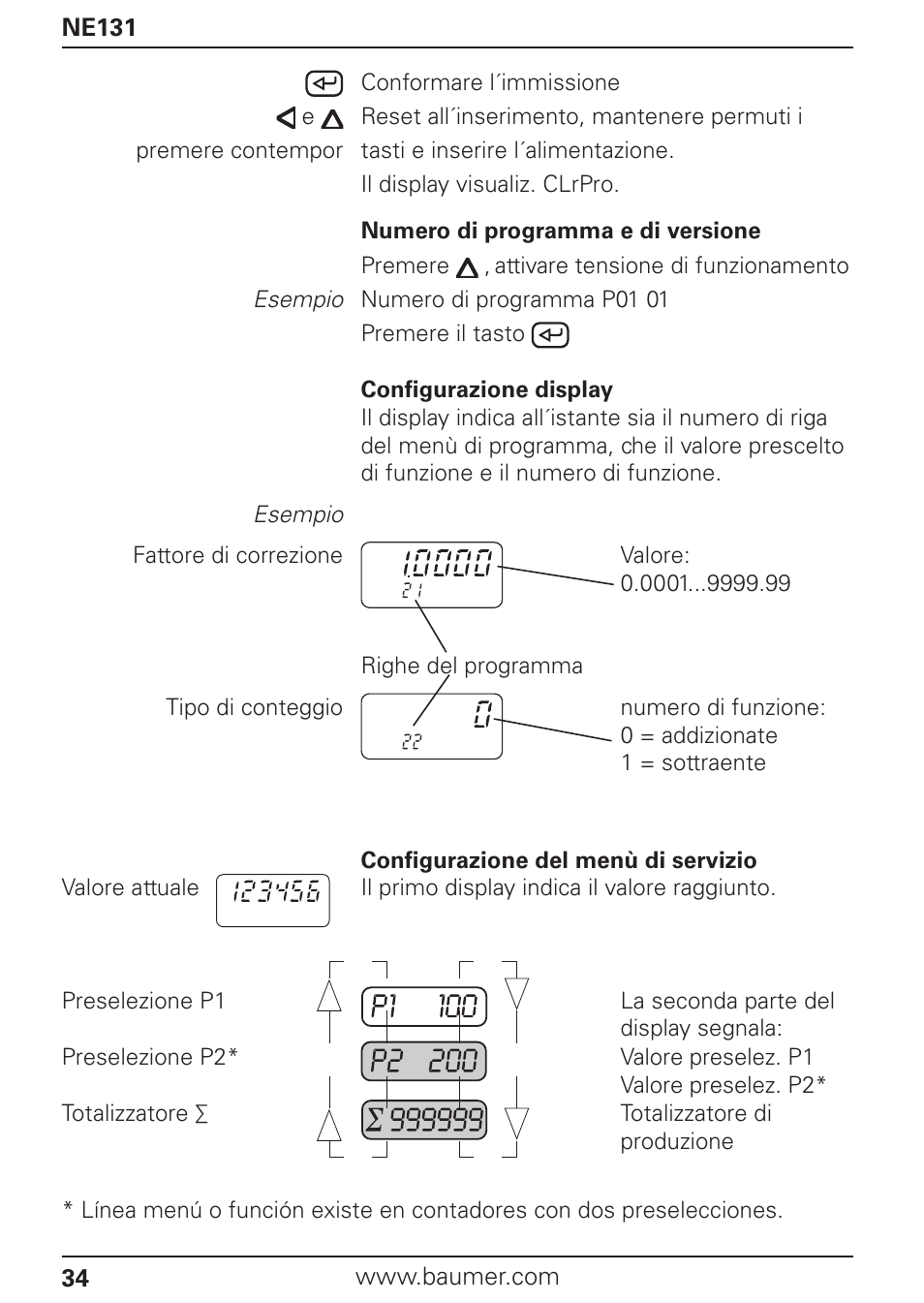 Baumer NE131 User Manual | Page 34 / 48