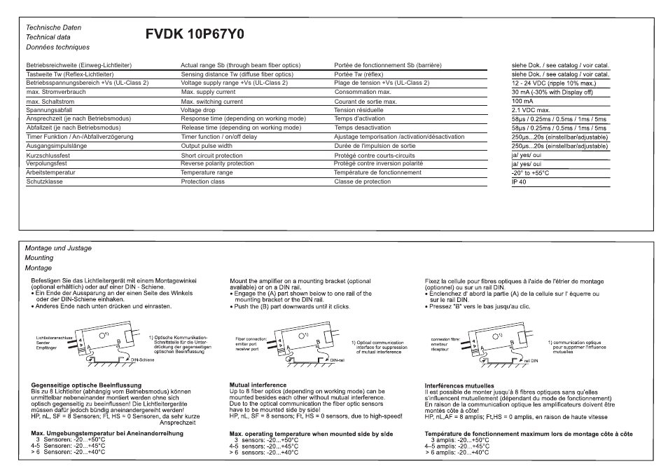 Baumer FVDK 10P67Y0 User Manual | Page 2 / 8