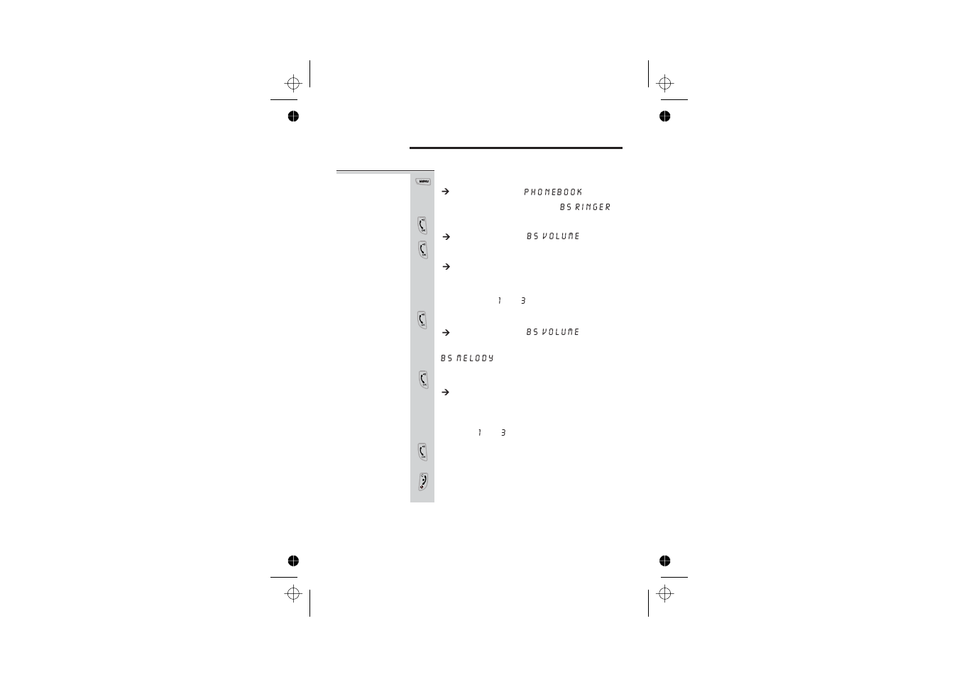Ringer melodies and numbers 12, Base ringer 12 | Binatone SYMPHONY 2210 User Manual | Page 16 / 57