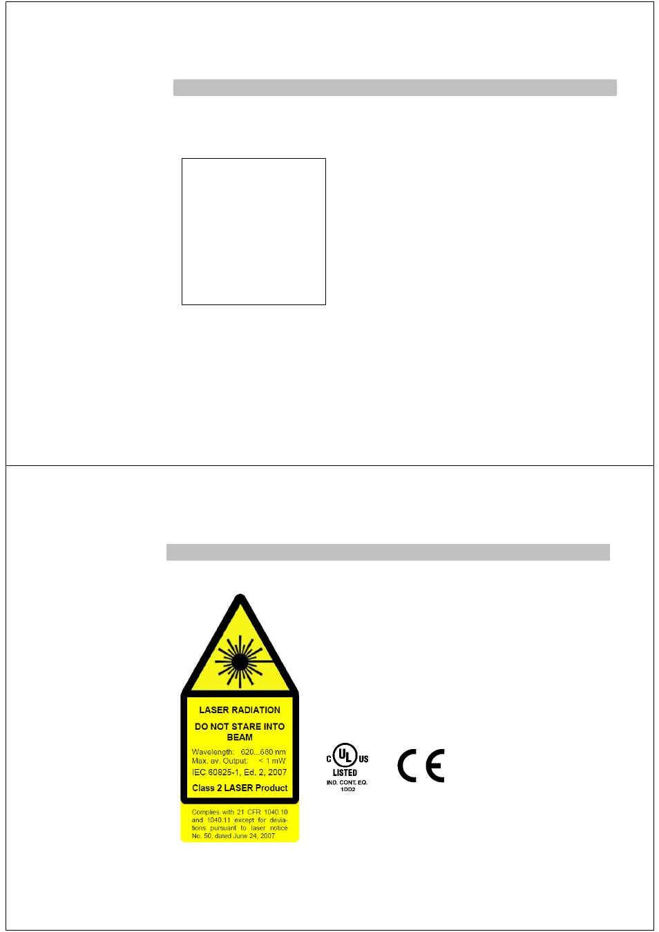 0table of contents, 1safety information and certifications | Baumer BA Scatec2 User Manual | Page 2 / 18