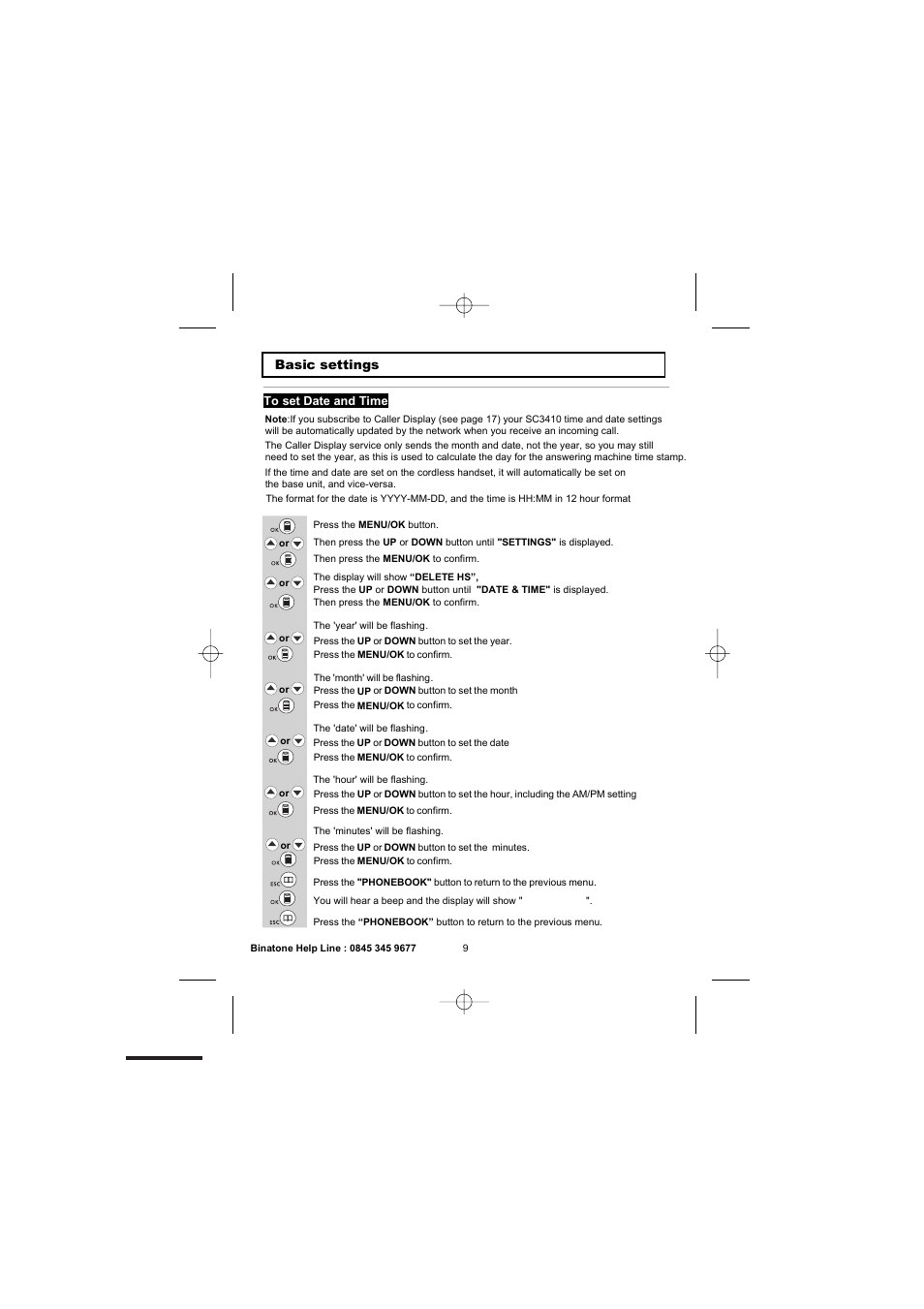 Binatone 2300 User Manual | Page 11 / 35