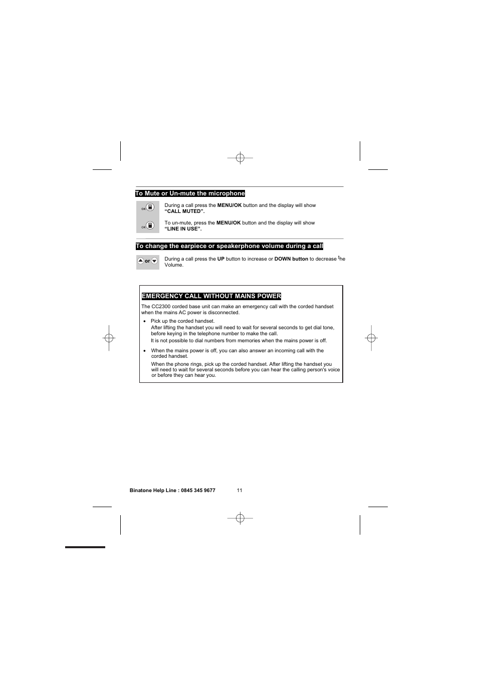 Binatone 2300 User Manual | Page 13 / 35