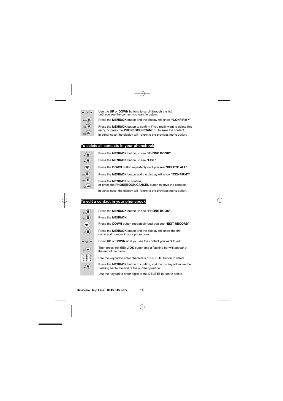 Binatone 2300 User Manual | Page 16 / 35