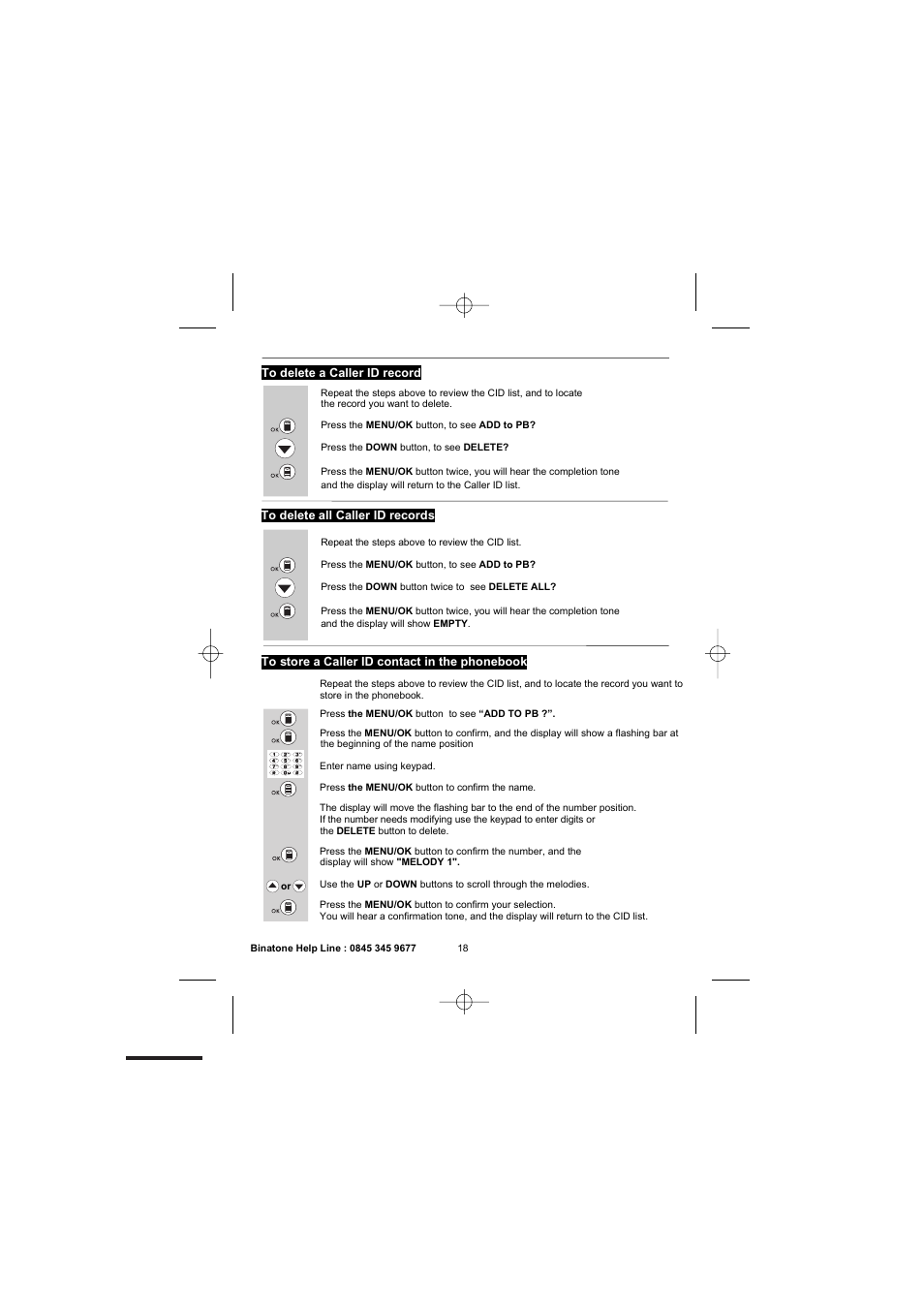 Binatone 2300 User Manual | Page 20 / 35