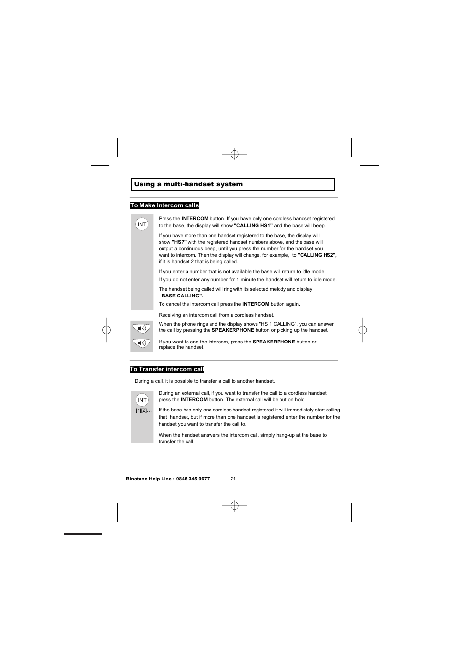 Binatone 2300 User Manual | Page 23 / 35