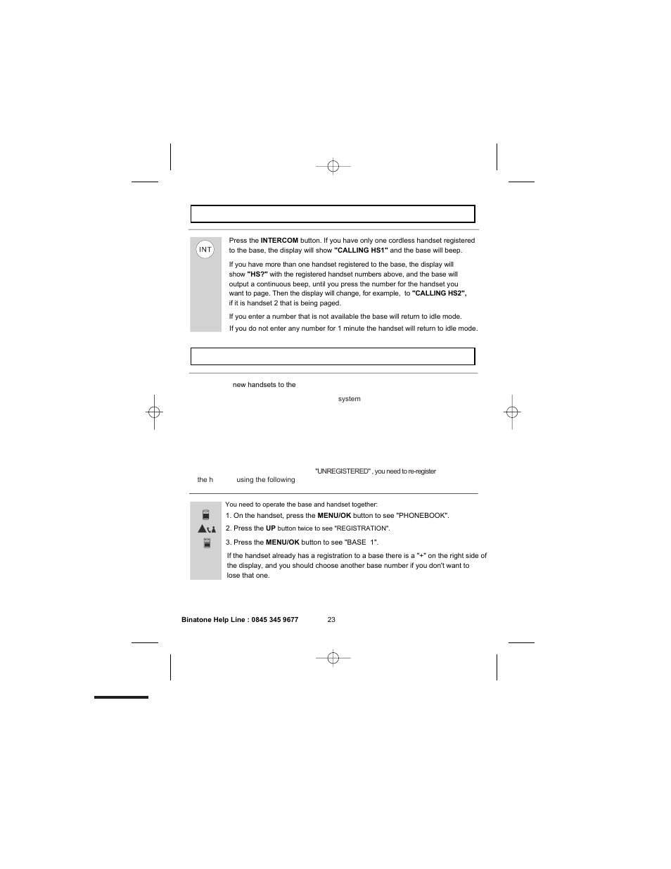 Binatone 2300 User Manual | Page 25 / 35