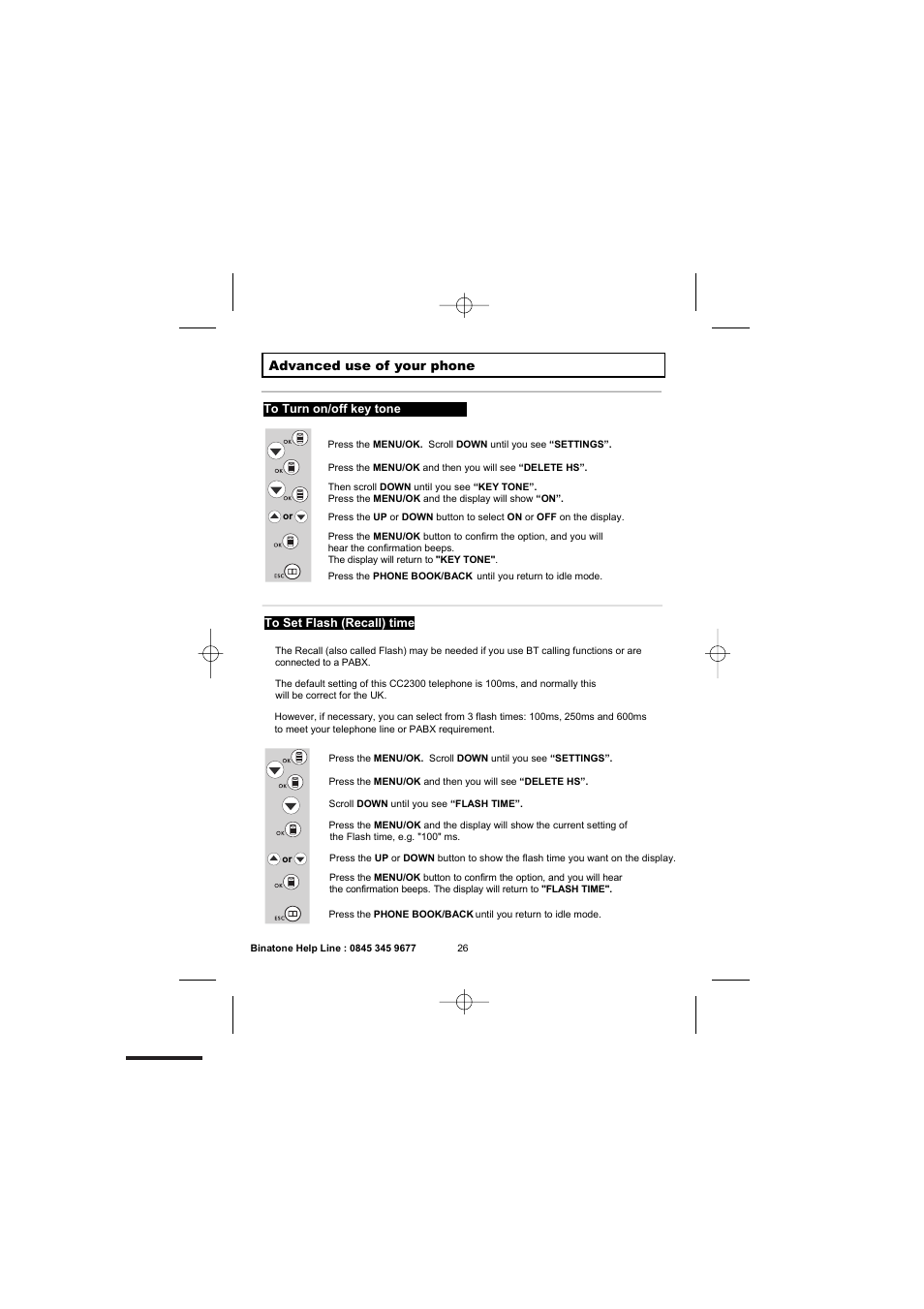 Binatone 2300 User Manual | Page 28 / 35