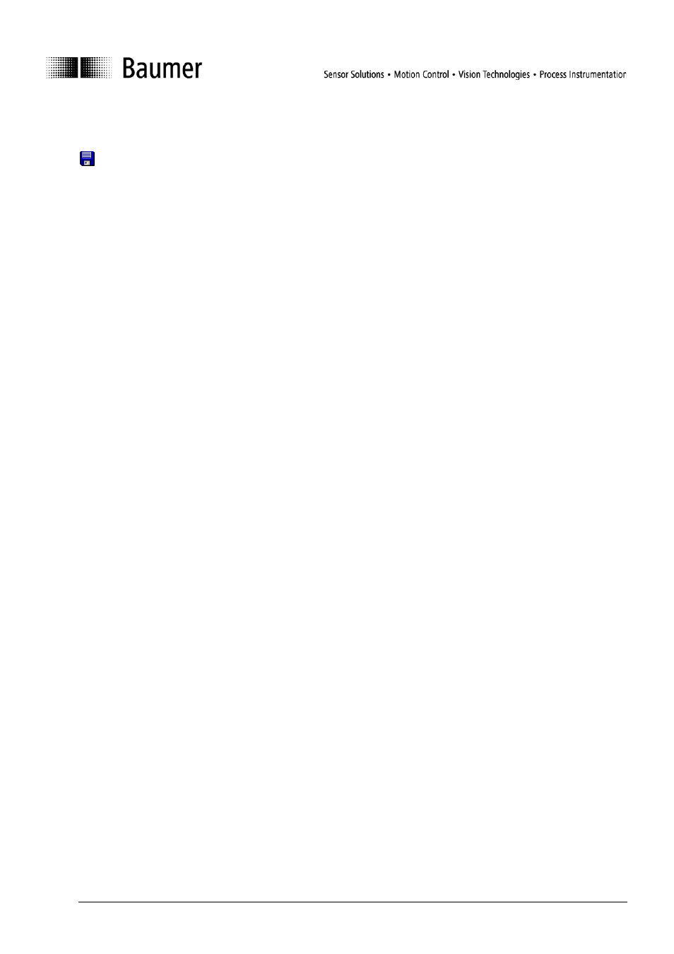9 log file, Log file | Baumer Speed switches DSL User Manual | Page 19 / 22