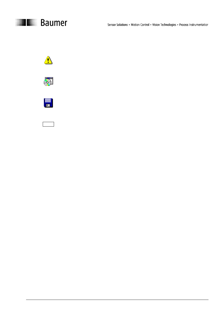 1 symbols used, Symbols used | Baumer Speed switches DSL User Manual | Page 4 / 22