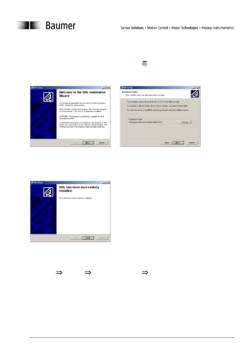 4 installation, Installation | Baumer Speed switches DSL User Manual | Page 6 / 22