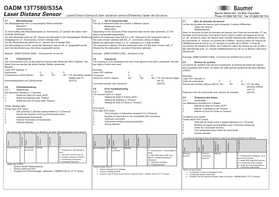 Baumer OADM 13T7580/S35A User Manual | Page 7 / 8