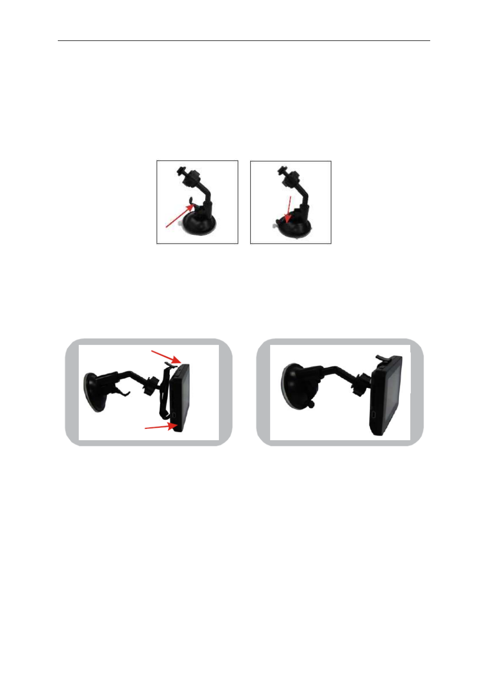 Windscreen holder installation | Binatone B350 User Manual | Page 9 / 42