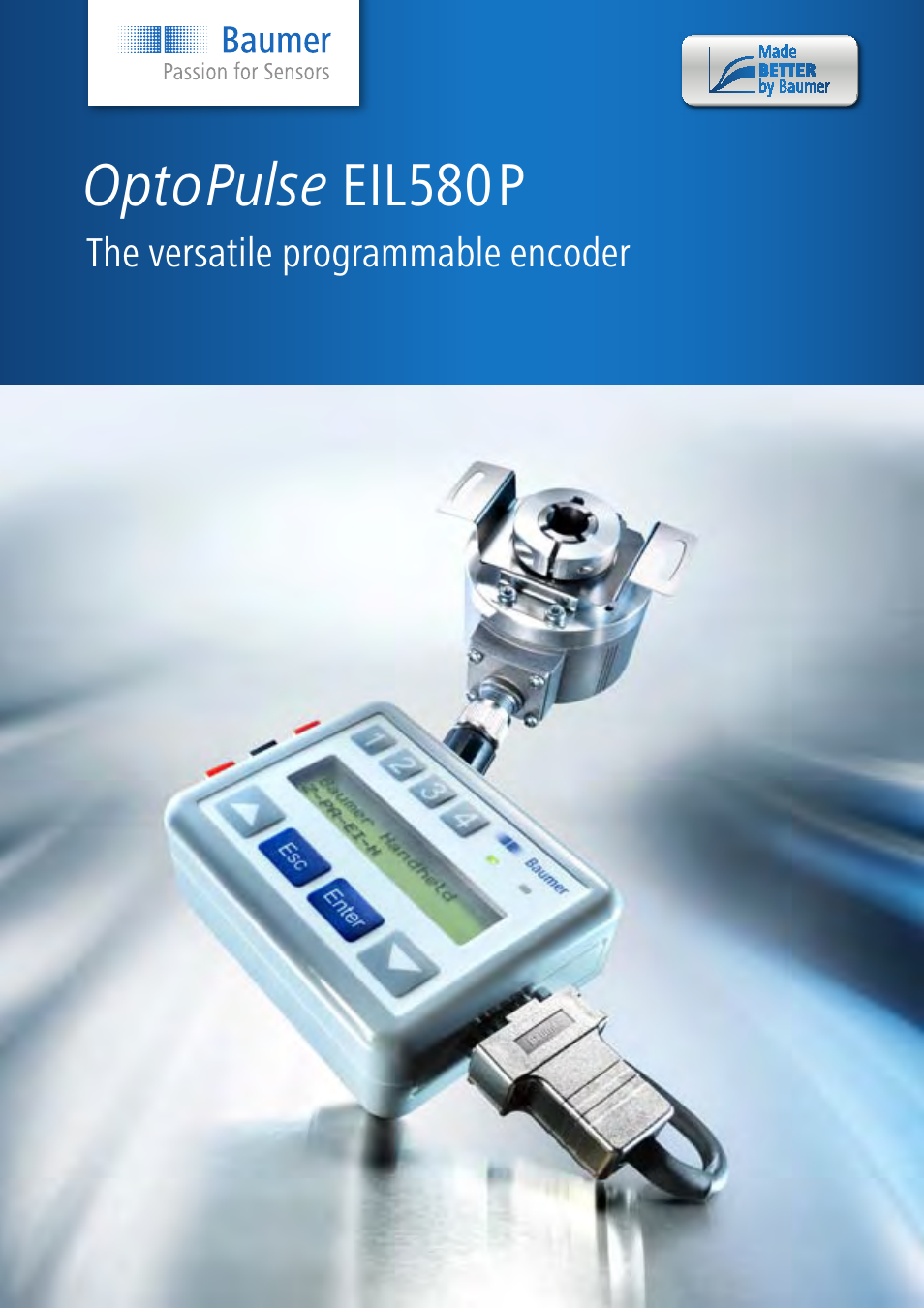 Baumer EIL580P User Manual | 4 pages