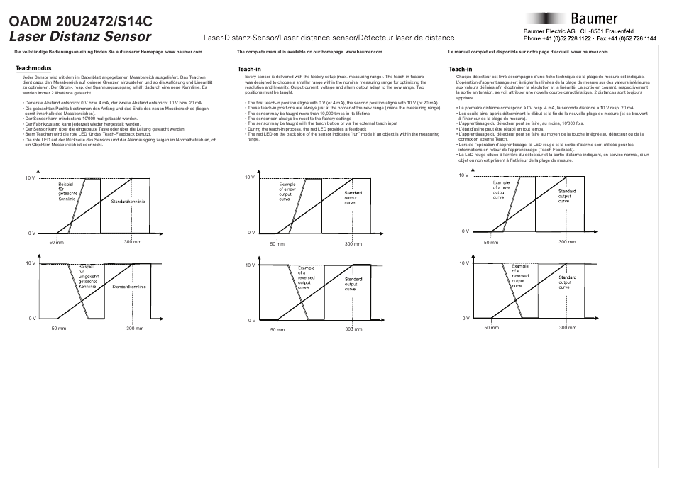 Baumer OADM 20U2472/S14C User Manual | Page 3 / 4