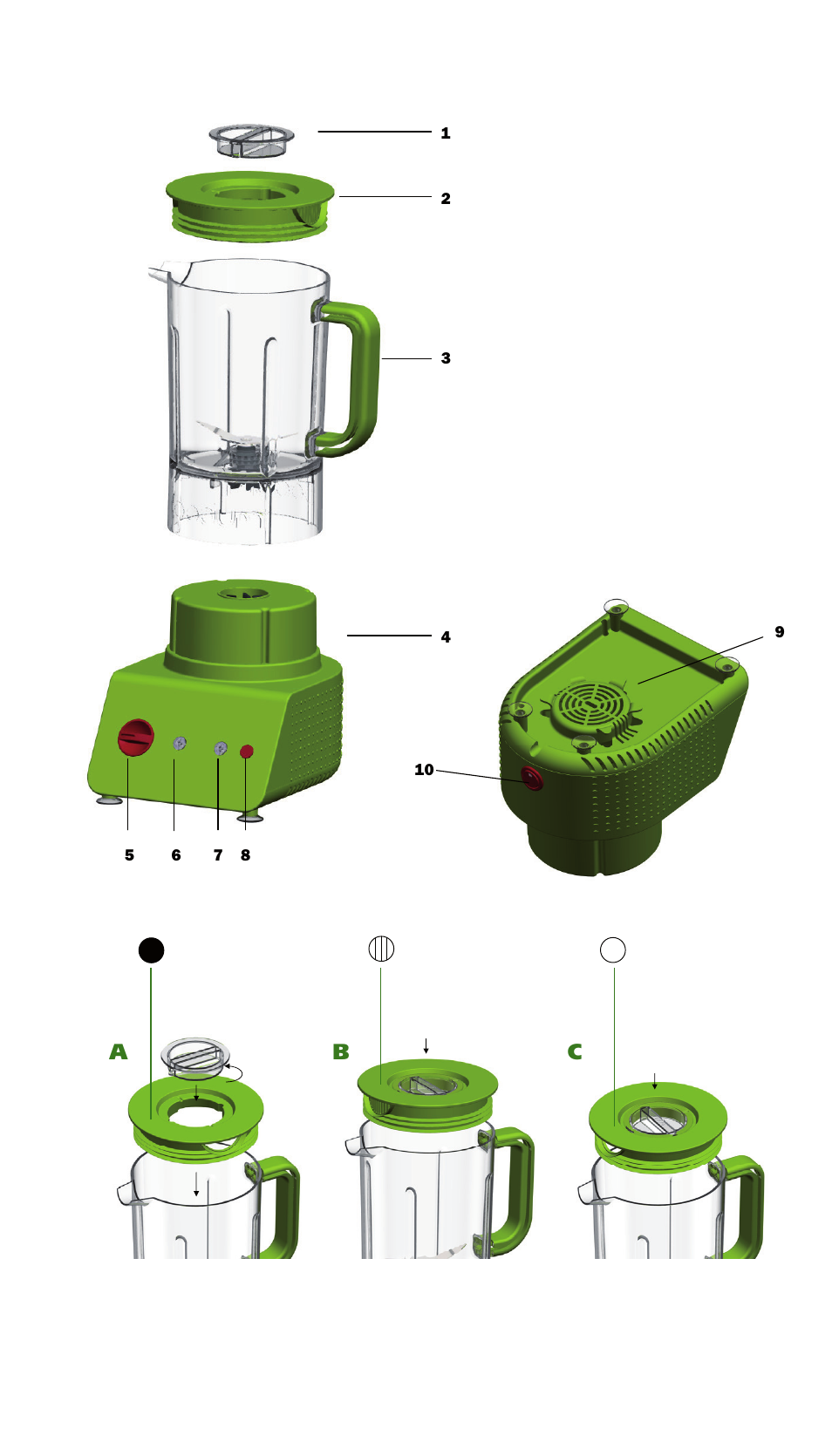 Ab c | Bodum Bistro 11303 User Manual | Page 2 / 96