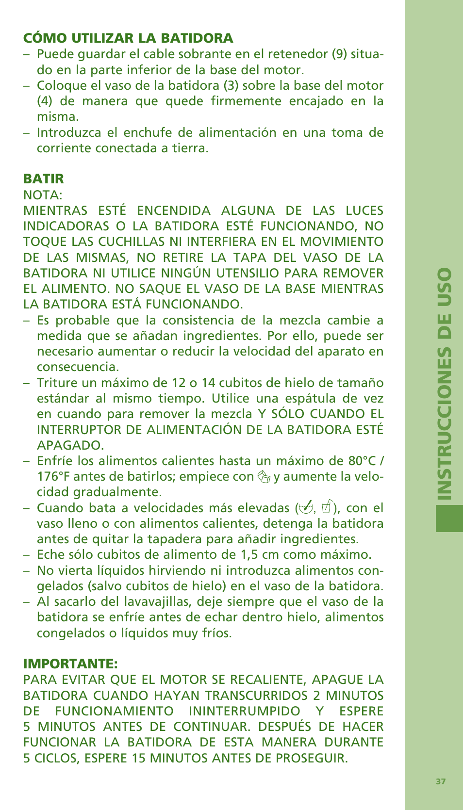 Bodum Bistro 11303 User Manual | Page 38 / 96