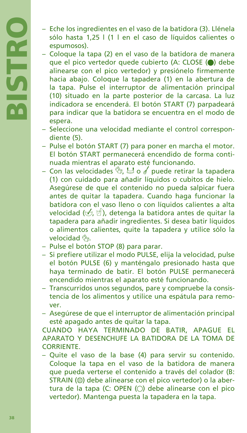 Bis tro | Bodum Bistro 11303 User Manual | Page 39 / 96
