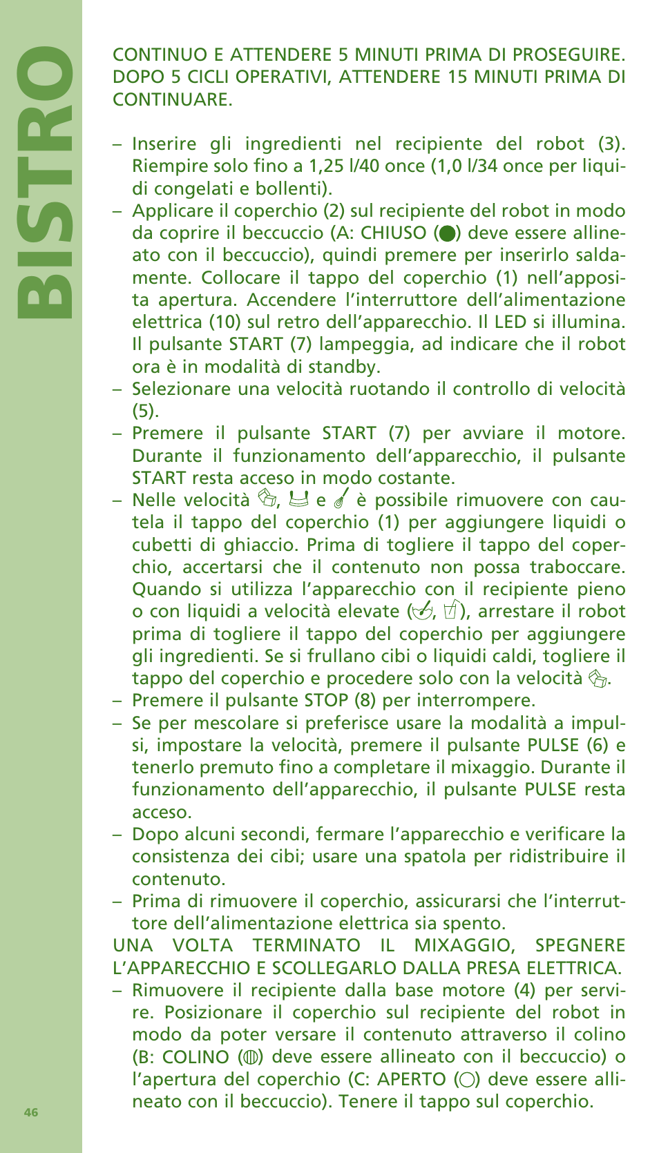 Bis tro | Bodum Bistro 11303 User Manual | Page 47 / 96