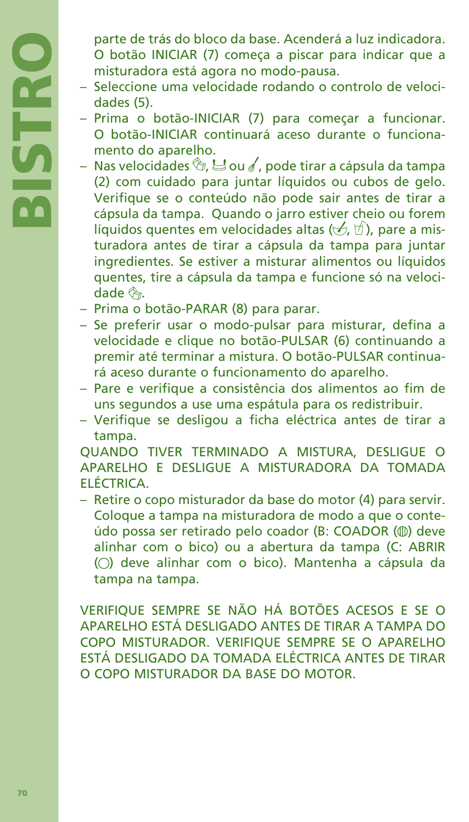 Bis tro | Bodum Bistro 11303 User Manual | Page 71 / 96