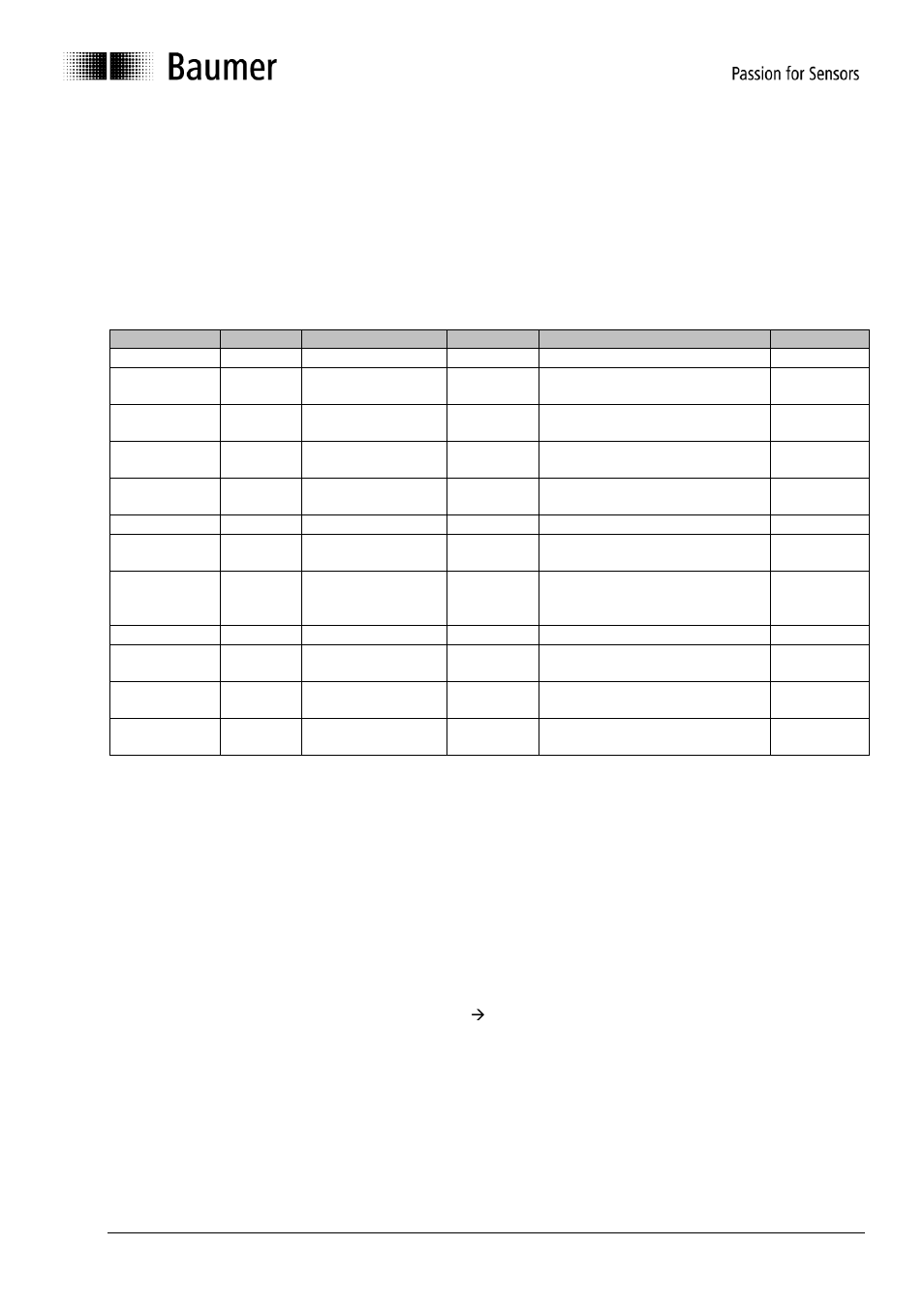 Encoder position object, 9 encoder position object | Baumer G1-G2-G0-GE-GB-GXxxx User Manual | Page 11 / 18