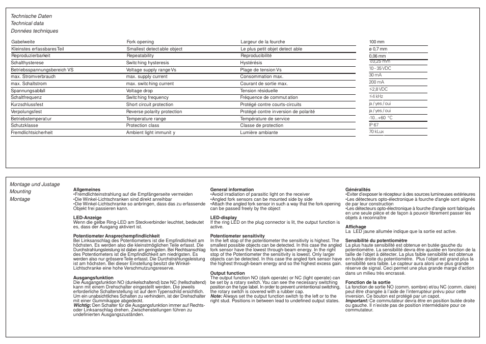 Baumer FGLM 080P8001/S35L User Manual | Page 2 / 2