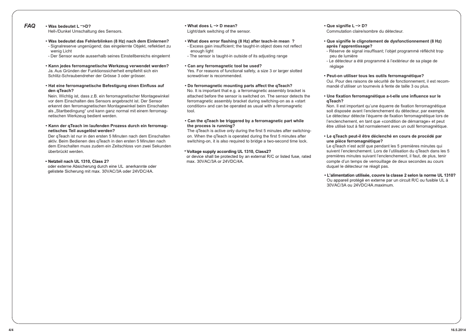 Baumer O500.SP-PV1T.72CU User Manual | Page 4 / 4