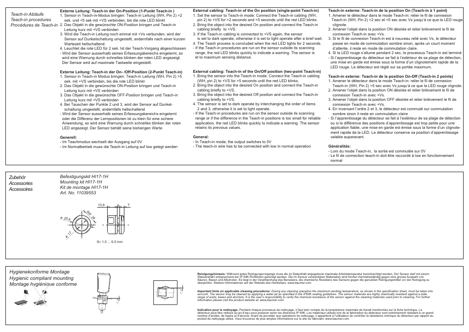 Baumer FHDH 14G6901/IO User Manual | Page 2 / 2