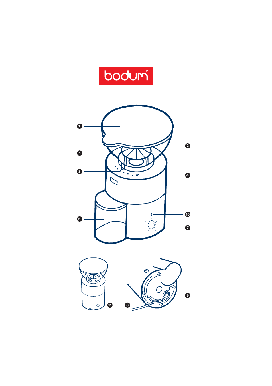 Bodum ANTIGUA 10462 User Manual | Page 2 / 57