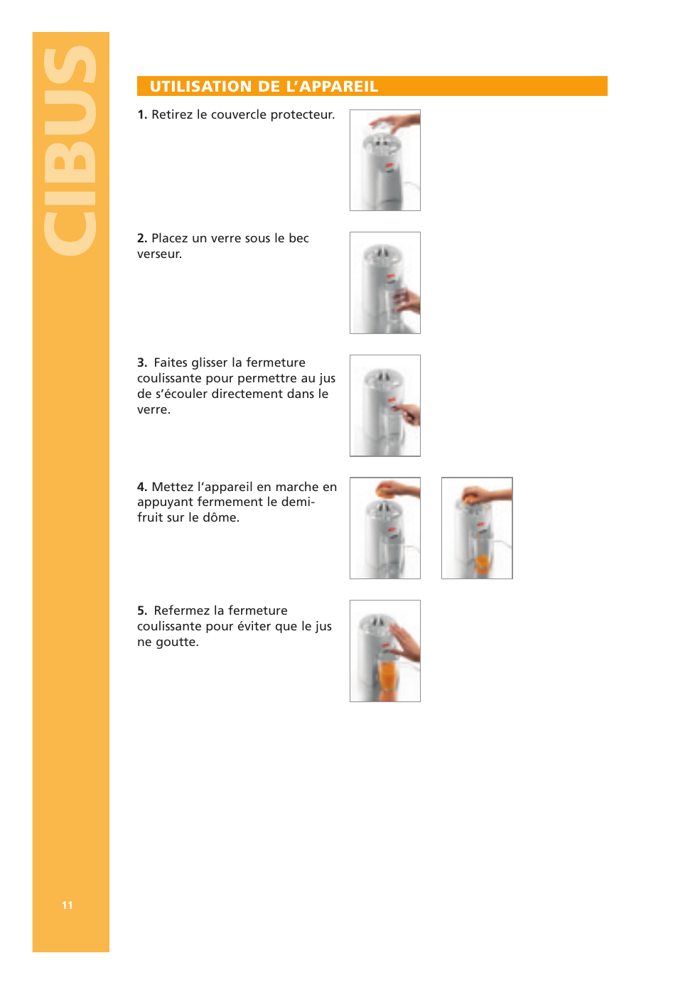 Cibus | Bodum 3021 / 3022 User Manual | Page 12 / 18